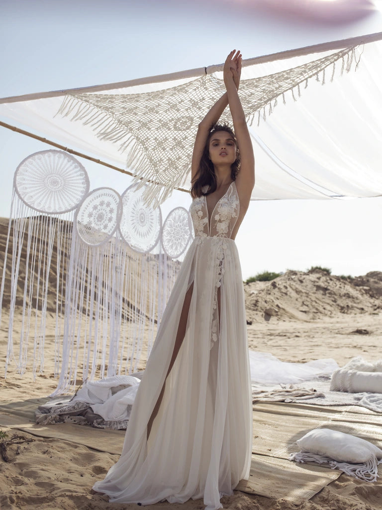 Floral lace overlay clearance dress