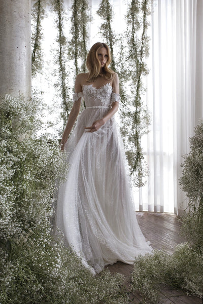 Dresses With Embroidered Lace Tulle JISELLE